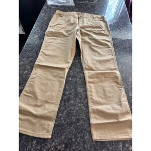 Carhartt Womens Rugged Professional Loose Fit Canvas Work Pant Tan BN3109-W 16R